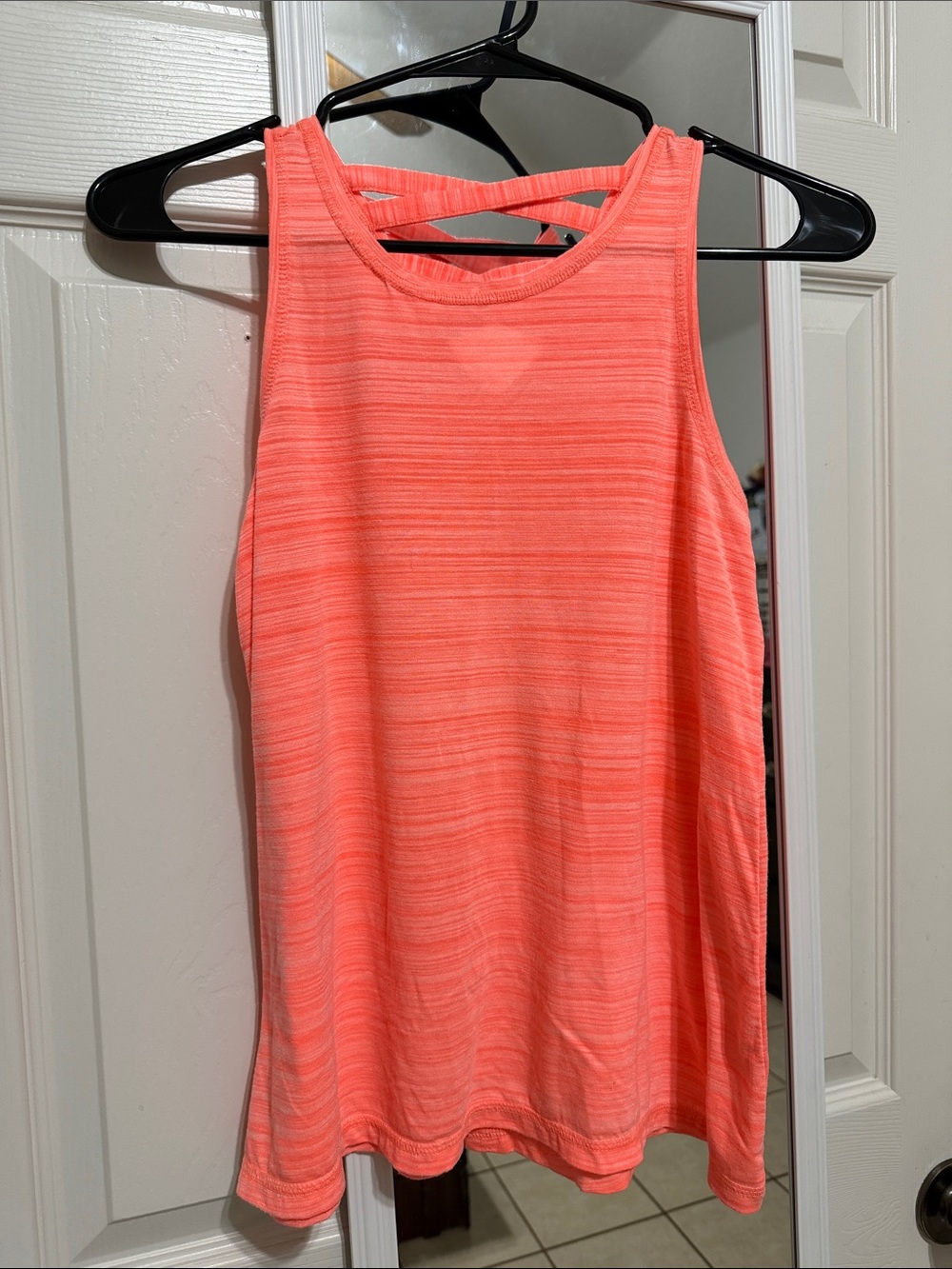 Athletic Works Coral Strappy-Back Tank Top